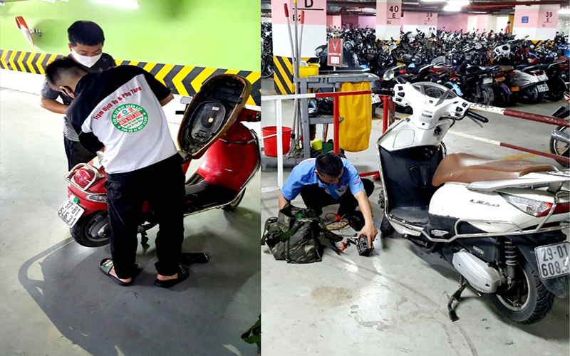 Sạc bình ắc quy tận nơi – Có mặt nhanh, nạp đúng chuẩn | Hello Thợ 4 cuu ho xe may het xang giai phap toan dien khi xe mat nhien lieu tren duong 69c6be151d9b7