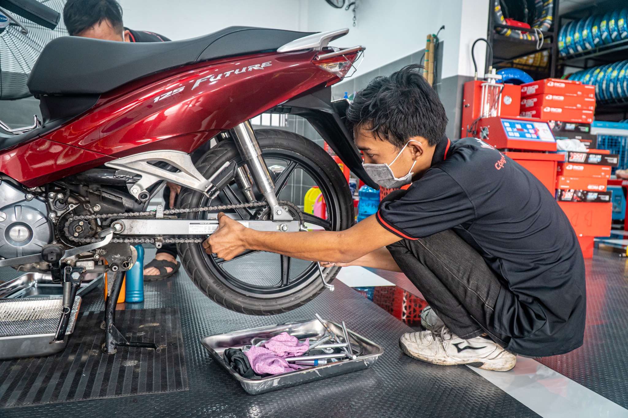 Dịch Vụ Sửa Chữa & Cứu Hộ Xe Moto ( PKL ) Hỗ Trợ | Cứu hộ xe máy 24/7 6 dịch vụ sửa chữa & cứu hộ xe moto ( pkl ) hỗ trợ ảnh thực tế 2