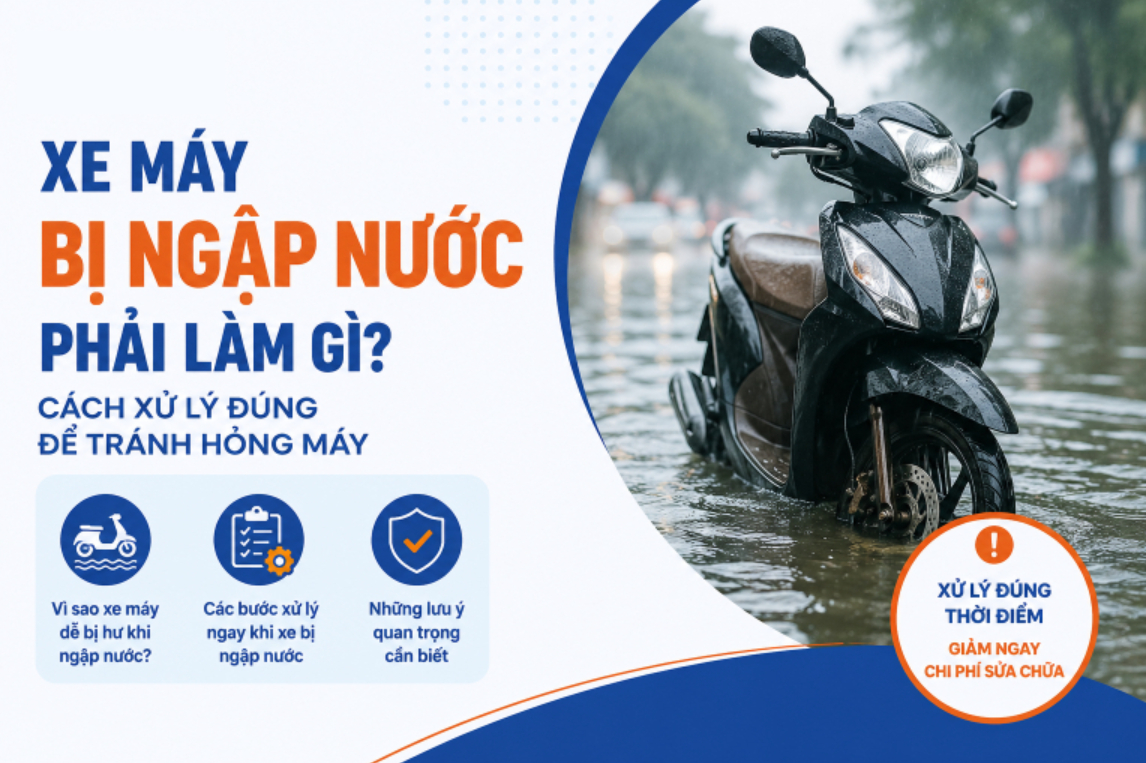 Xe may ngap nuoc